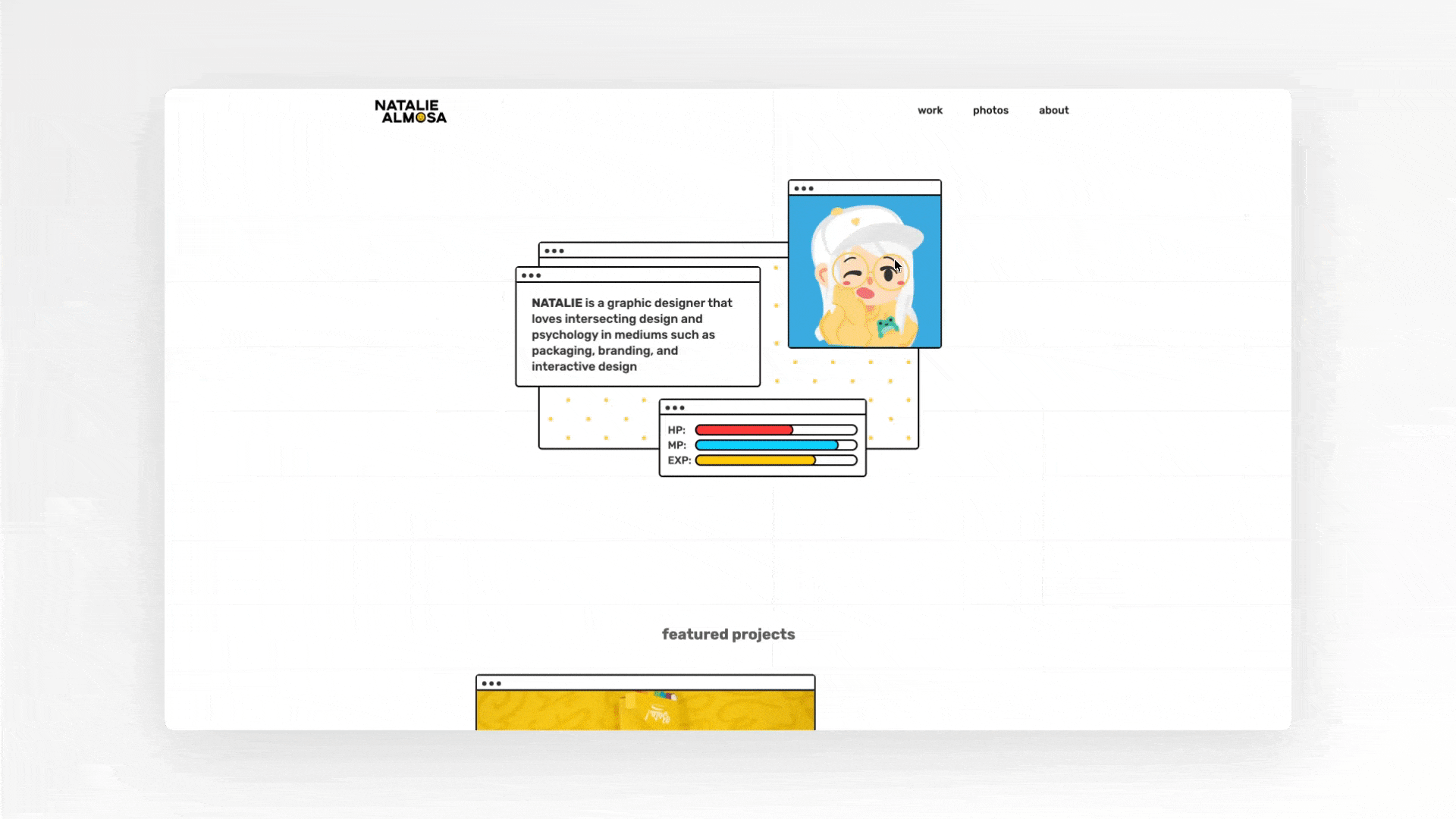 Portfolio version from mid-2020